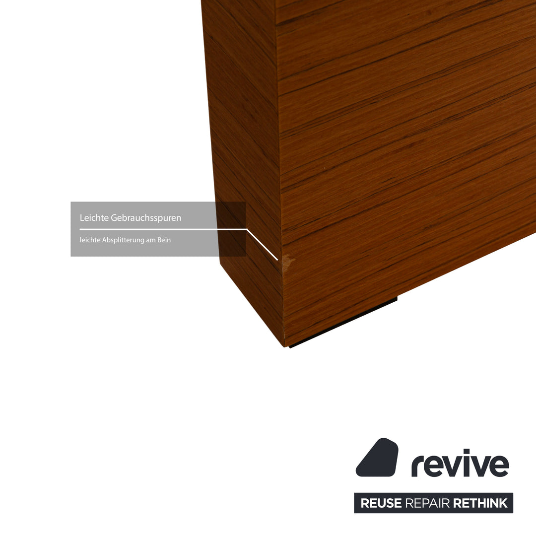 Poliform Holz Esstisch Braun 260 x 100 cm