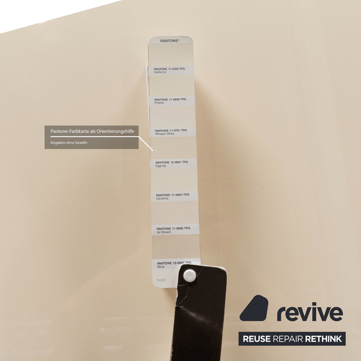 Poliform Holz Sideboard Creme Weiß