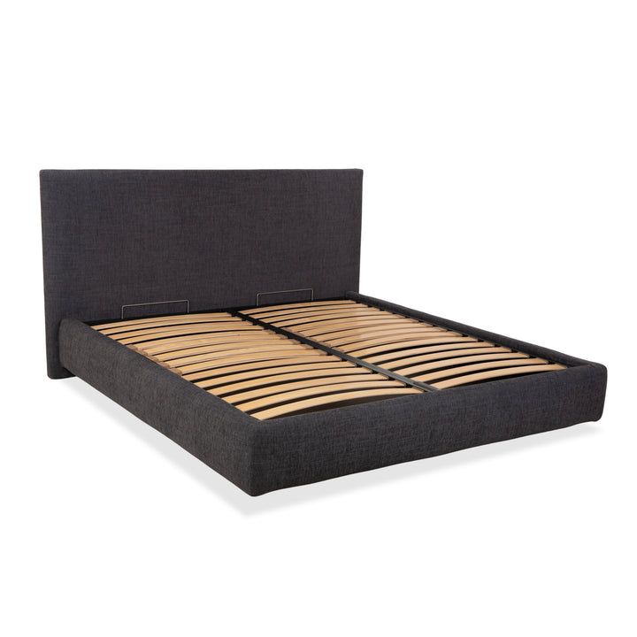 Poliform fabric bed grey manual function