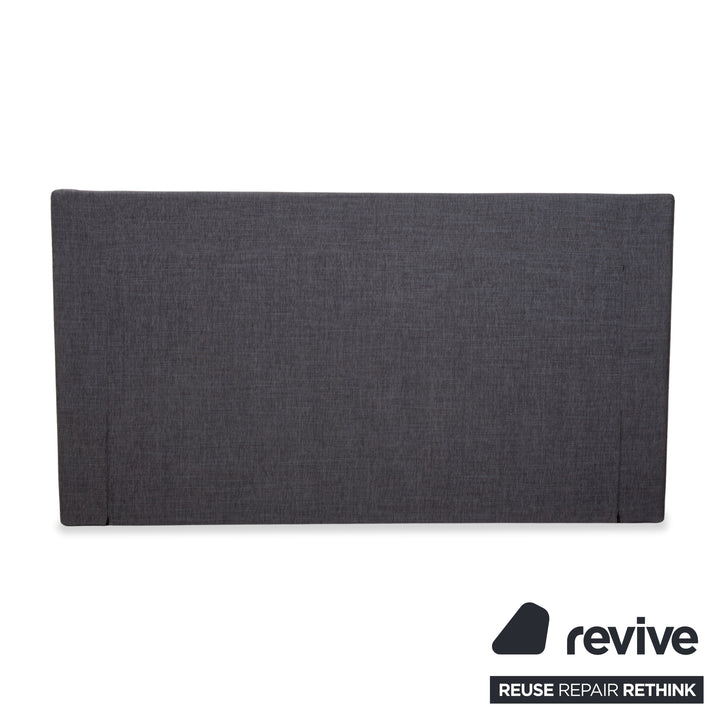 Poliform Stoff Bett Grau manuelle Funktion