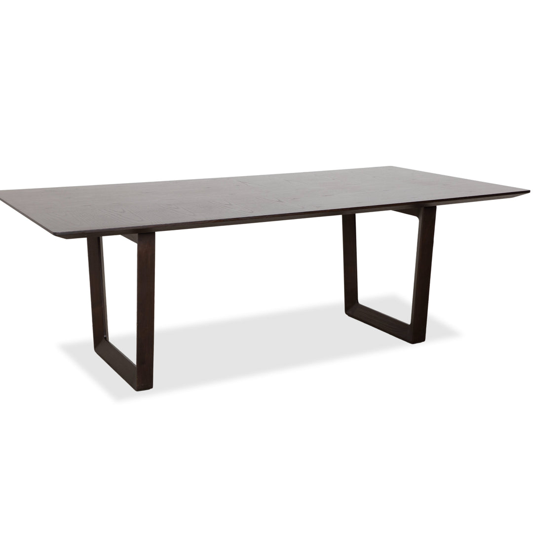 Poltrona Frau Wooden Dining Table Dark Brown