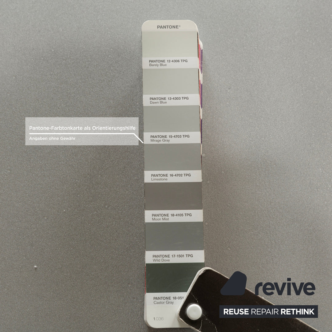 Porro Ferro Metall Stahl Esstisch Grau