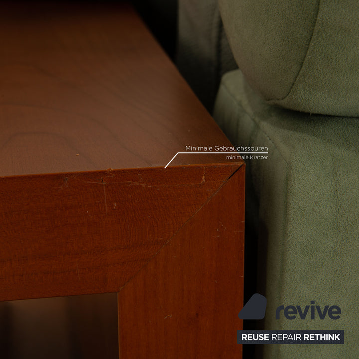 Roche Bobois Stoff Dreisitzer Grün Sofa Couch
