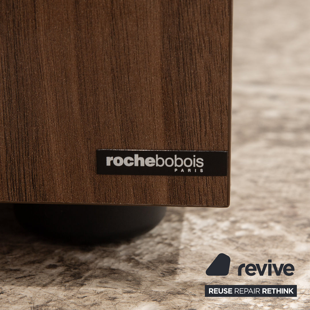 Roche Bobois TEMPO Buffet en Bois Marron Meuble TV