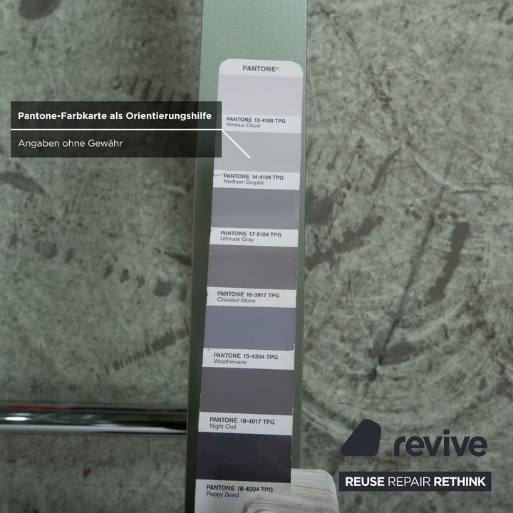 Rolf Benz 1150 Couchtisch Glas Silber Chrom