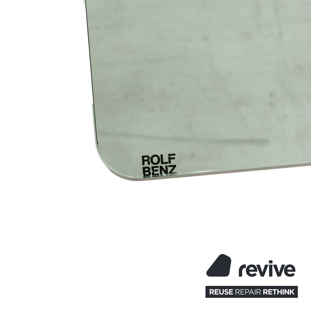 Rolf Benz 1150 Glass Coffee Table Silver