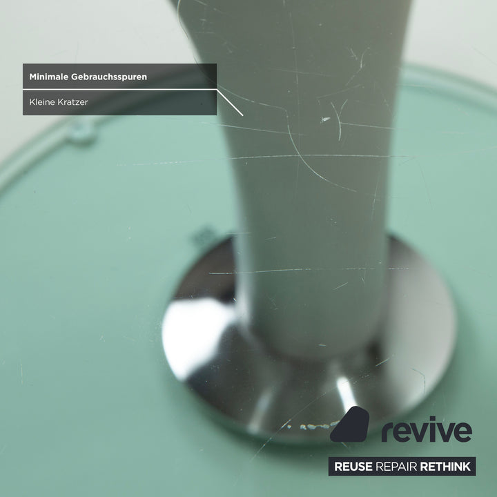 Rolf Benz 1210 Glas Esstisch Silber