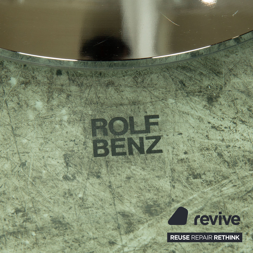 Rolf Benz 1210 Glas Esstisch Silber