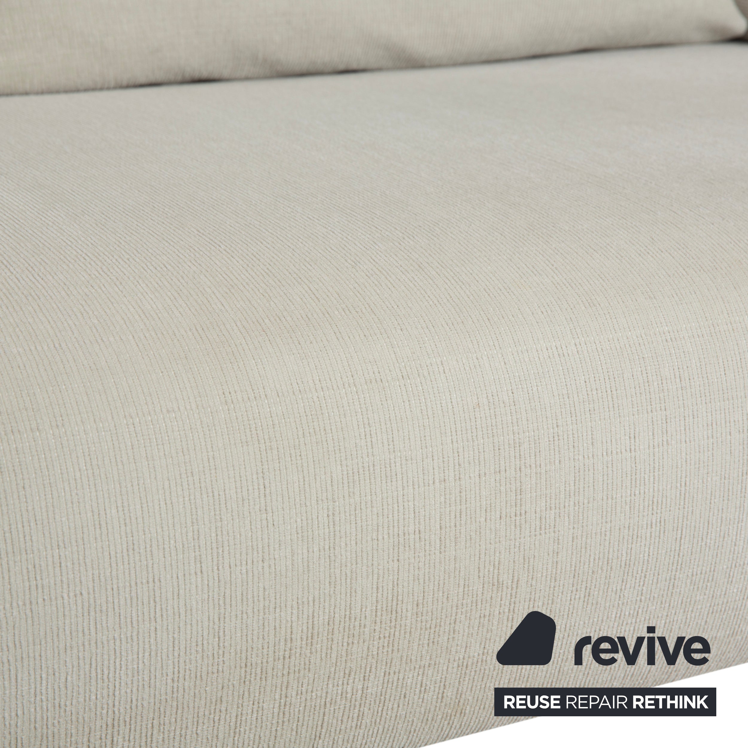 Rolf Benz 1600 Stoff Zweisitzer Creme Mint manuelle Funktion Sofa Couch