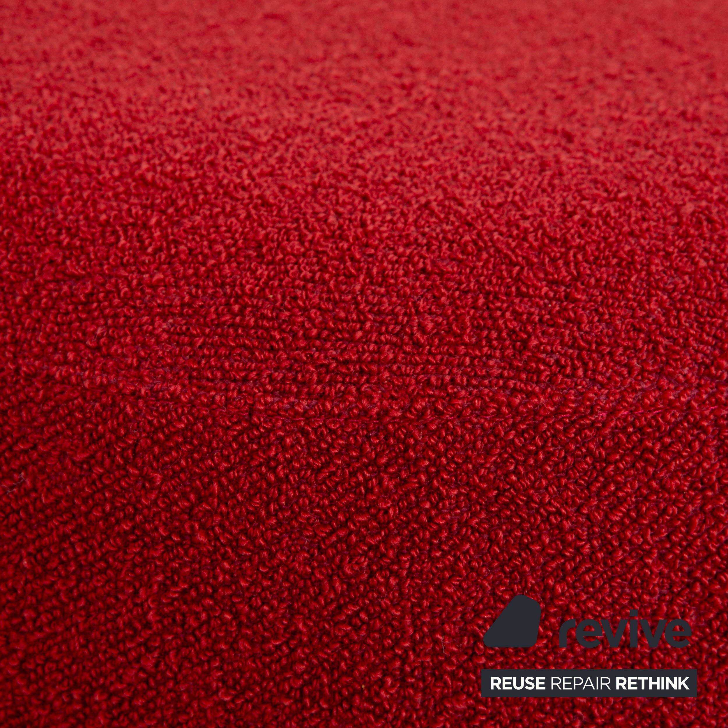 Rolf Benz 2500 Stoff Hocker Rot