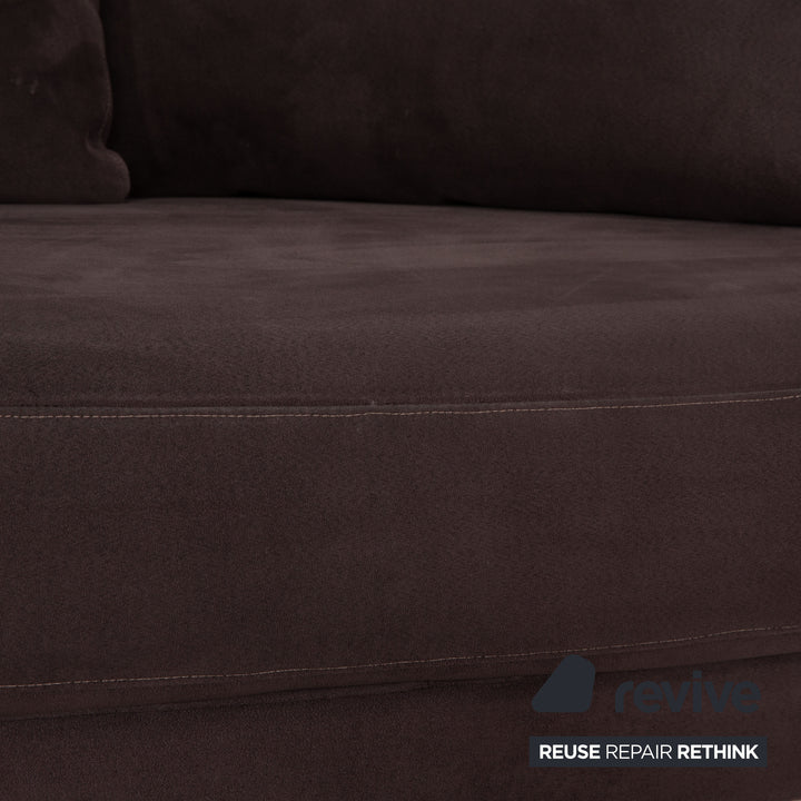 Rolf Benz 2500 Stoff Zweisitzer Grau Sofa Couch