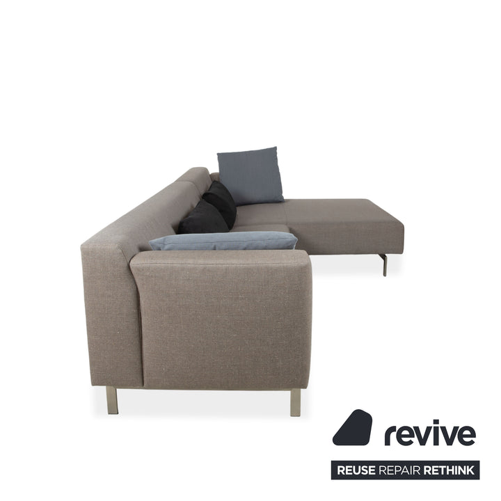 Rolf Benz 318 Linea Stoff Ecksofa Grau Sofa Couch