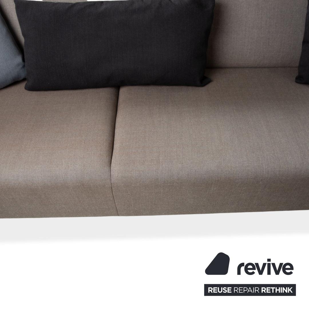 Rolf Benz 318 Linea Stoff Ecksofa Grau Sofa Couch