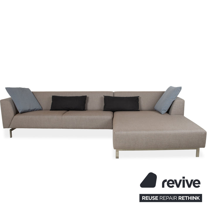 Rolf Benz 318 Linea Stoff Ecksofa Grau Sofa Couch
