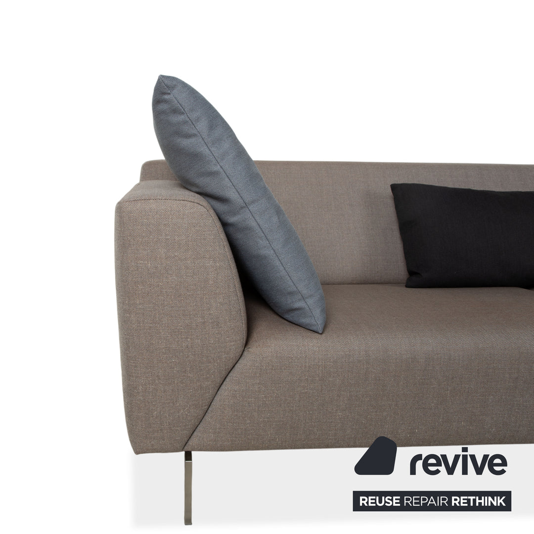 Rolf Benz 318 Linea Stoff Ecksofa Grau Sofa Couch