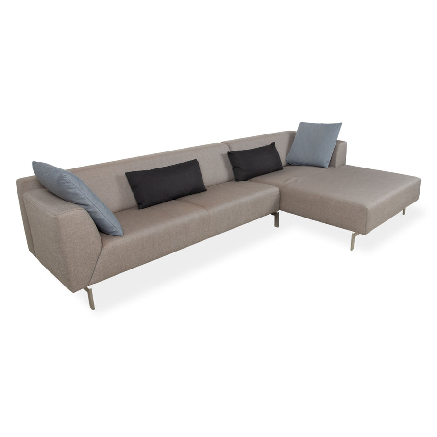 Rolf Benz 318 Linea Stoff Ecksofa Grau Sofa Couch