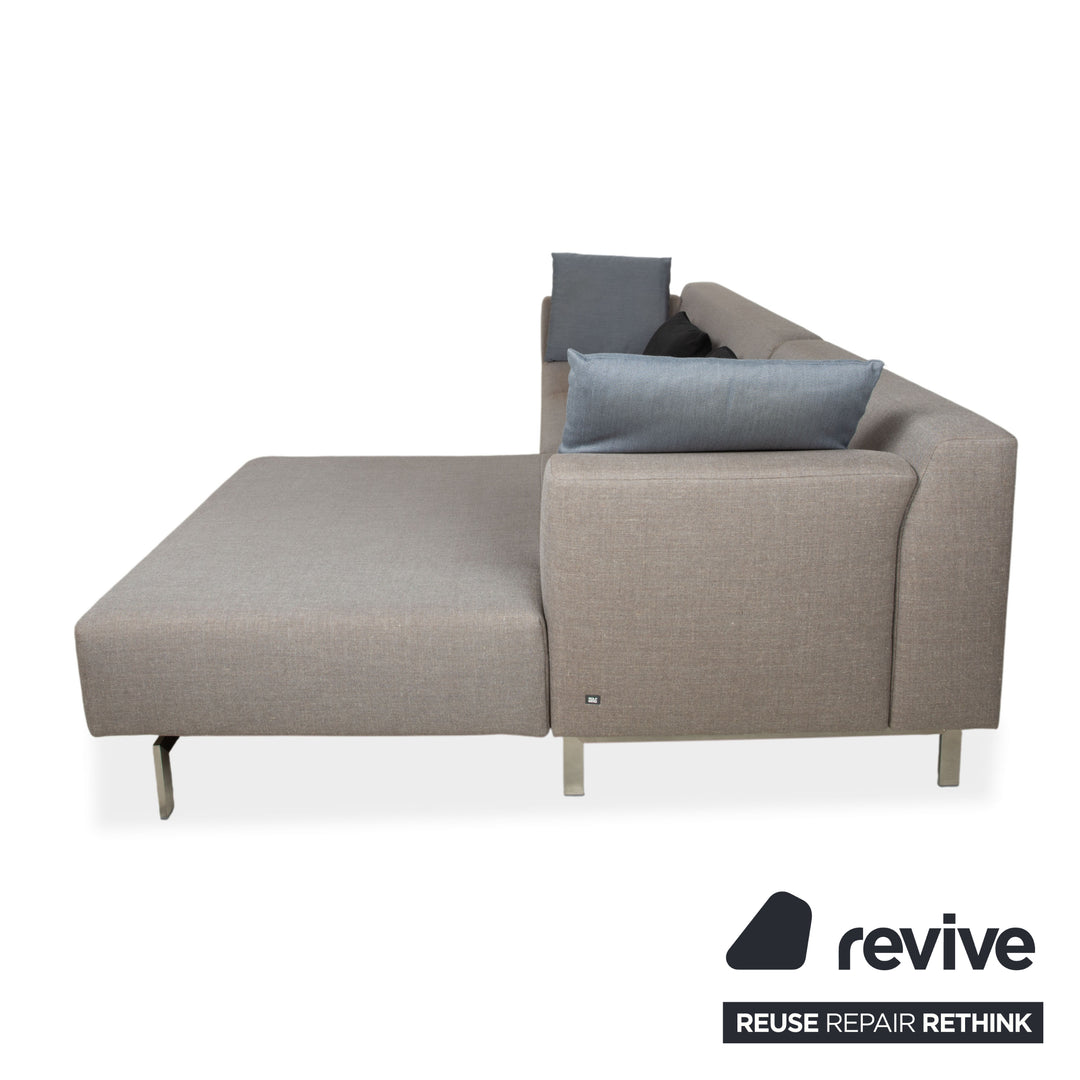 Rolf Benz 318 Linea Stoff Ecksofa Grau Sofa Couch