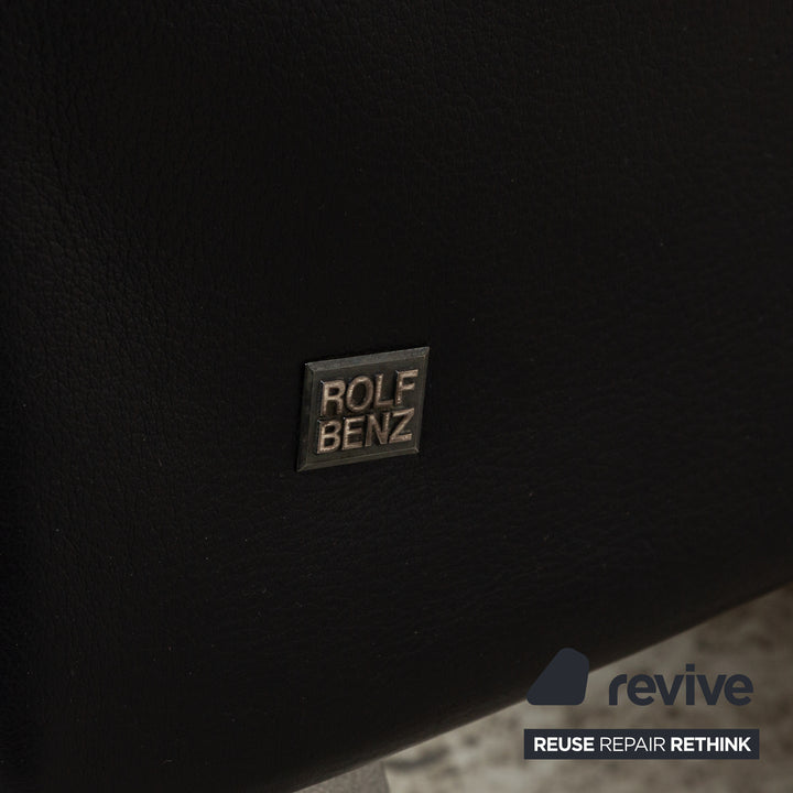 Rolf Benz 322 Leather Blue Dark Blue Black