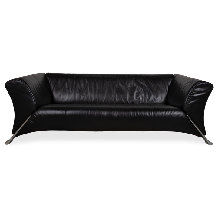 Rolf Benz 322 Leder Dreisitzer Sofa Couch