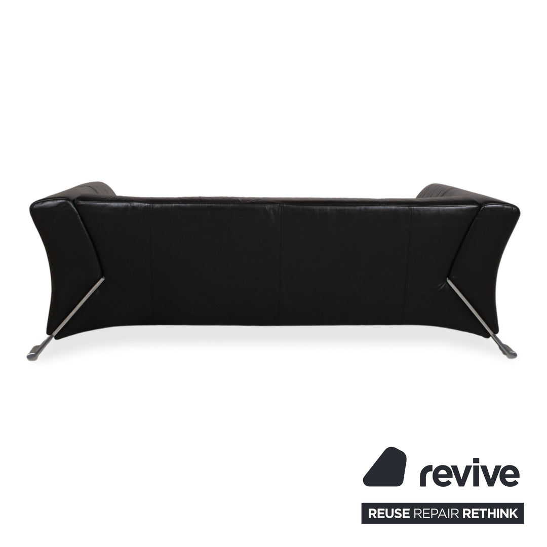 Rolf Benz 322 Leder Dreisitzer Sofa Couch
