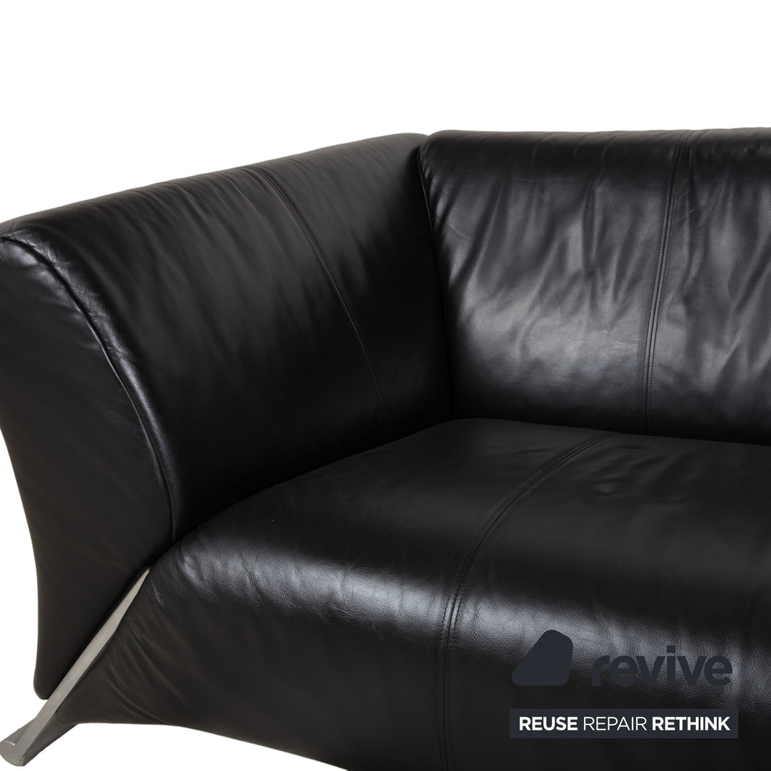 Rolf Benz 322 Leder Dreisitzer Sofa Couch