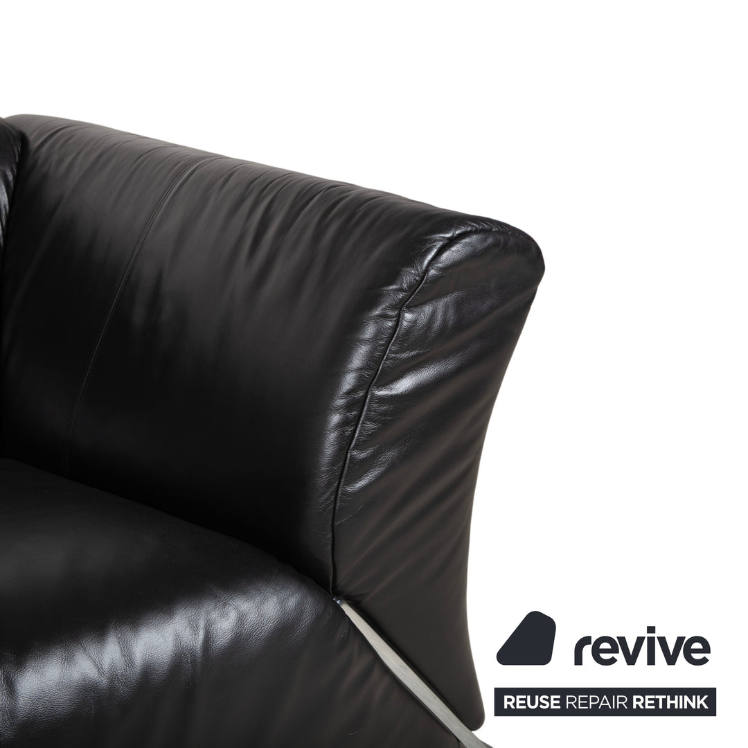 Rolf Benz 322 Leder Dreisitzer Sofa Couch