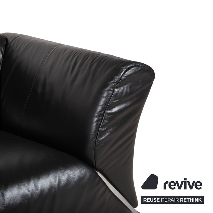 Rolf Benz 322 Leder Dreisitzer Sofa Couch