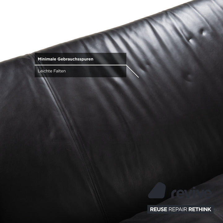 Rolf Benz 322 Leder Dreisitzer Sofa Couch
