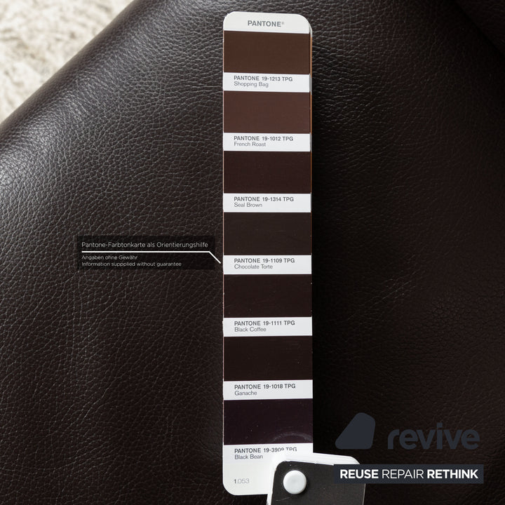 Rolf Benz 322 Leather Armchair Brown