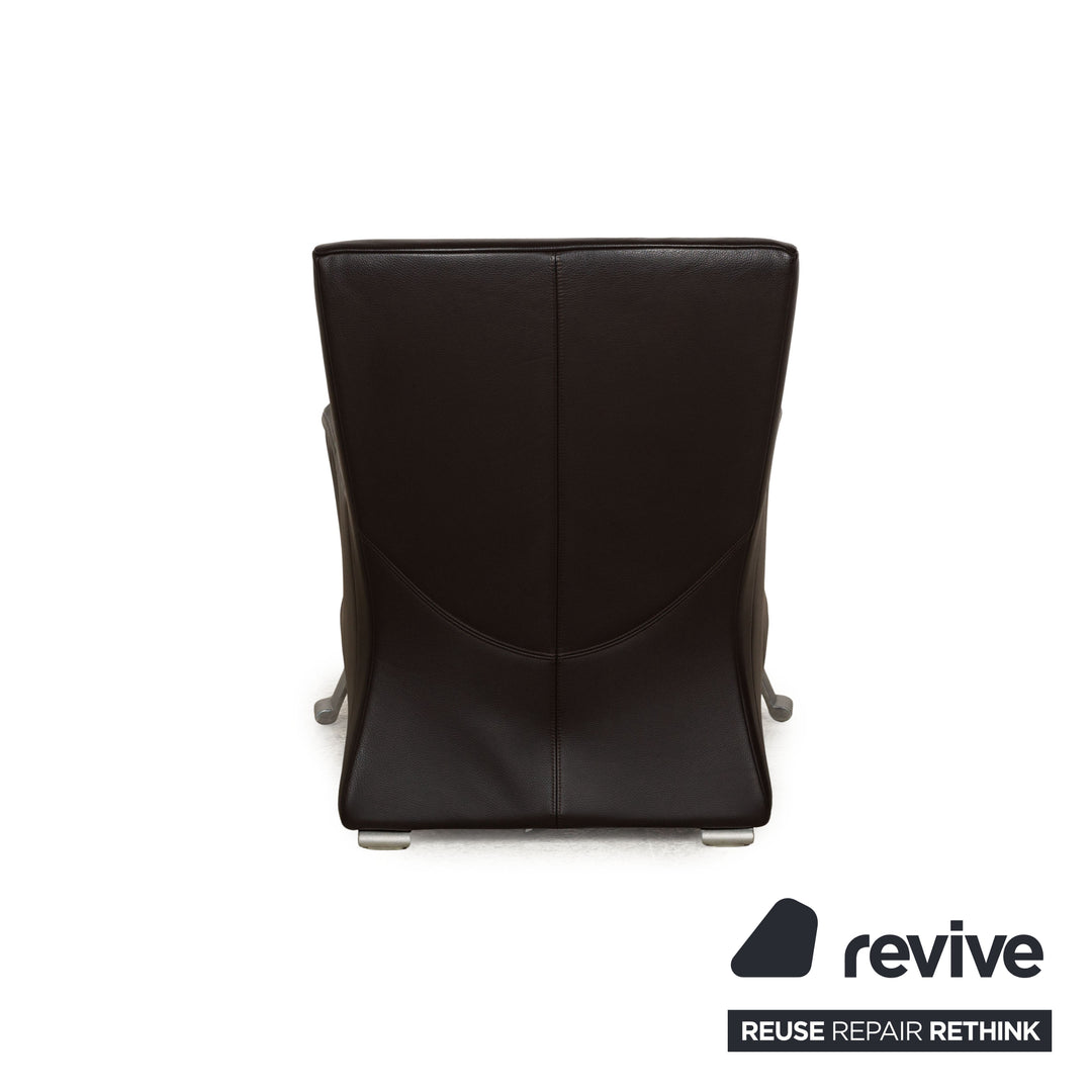 Rolf Benz 322 Leather Armchair Brown