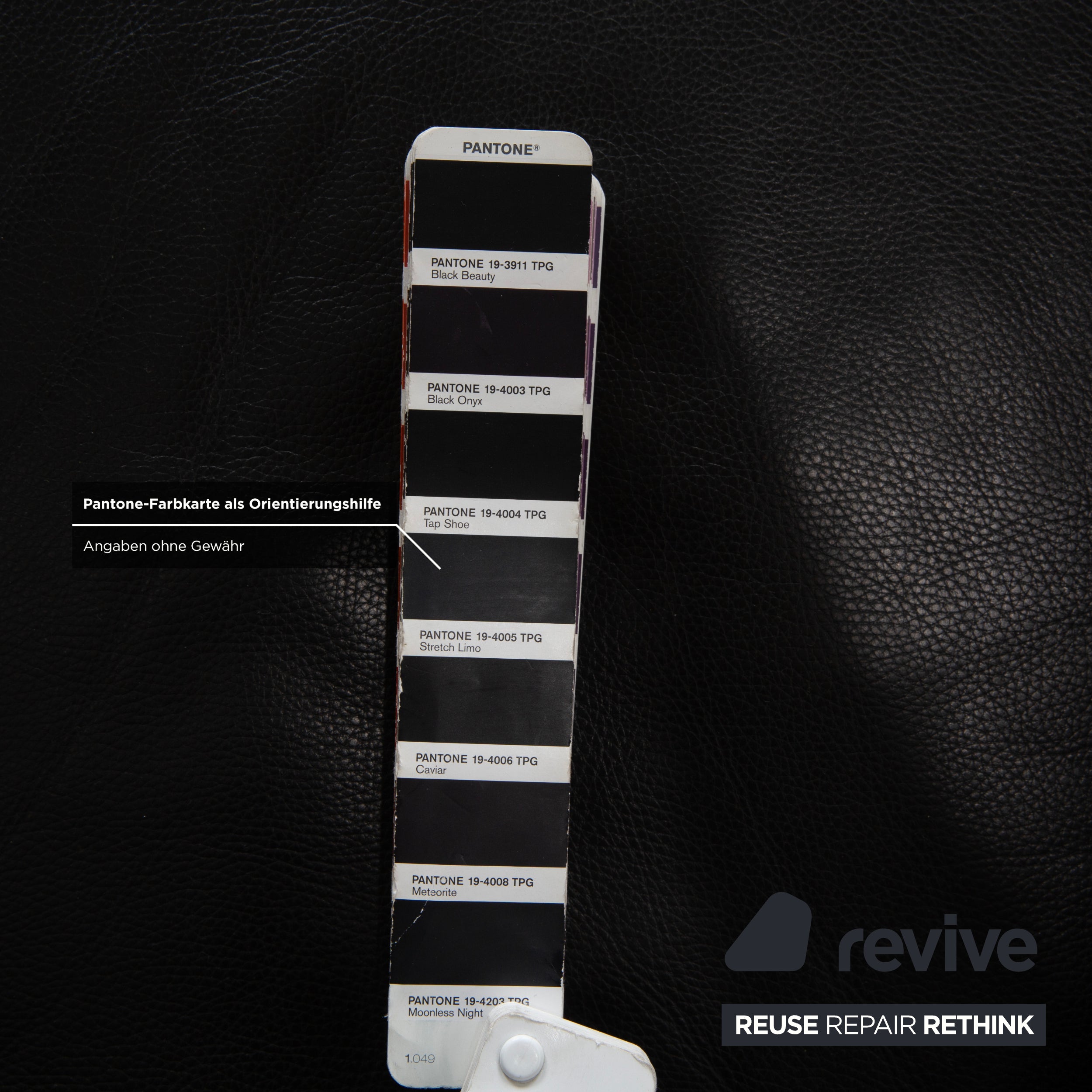 Rolf Benz 322 Leder Sessel Schwarz