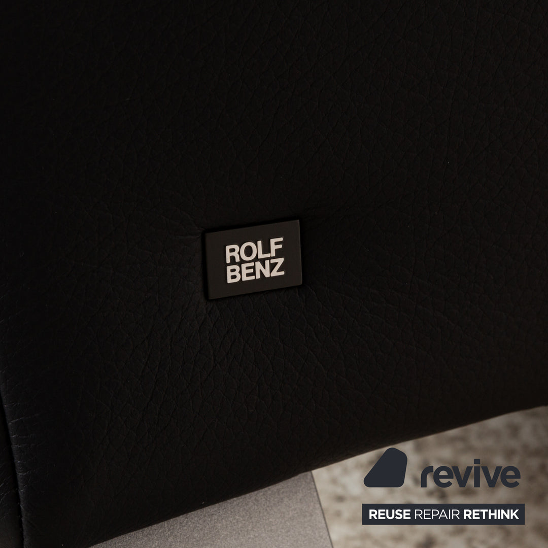 Rolf Benz 322 Canapé deux places en cuir bleu