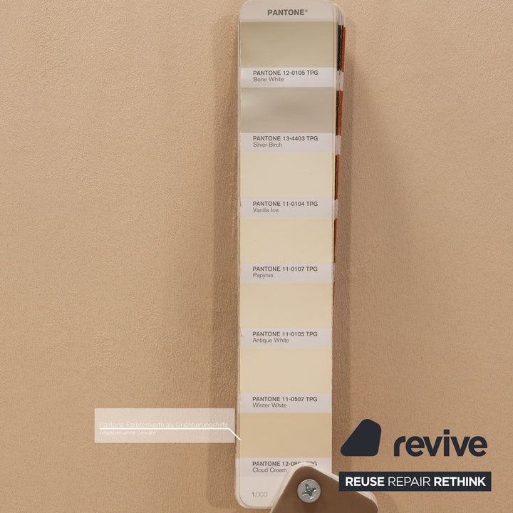 Rolf Benz 322 Stoff Sofa Creme Zweisitzer Couch Neubezug