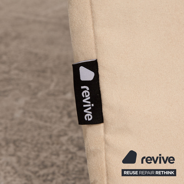 Rolf Benz 322 Stoff Sofa Creme Zweisitzer Couch Neubezug