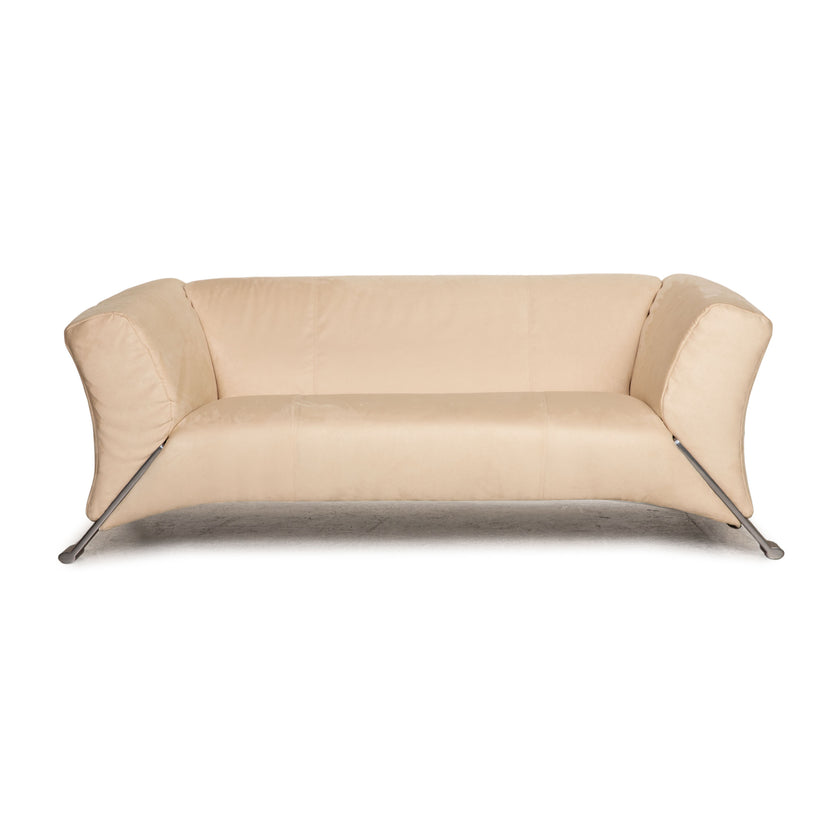 Rolf Benz 322 Stoff Sofa Creme Zweisitzer Couch Neubezug