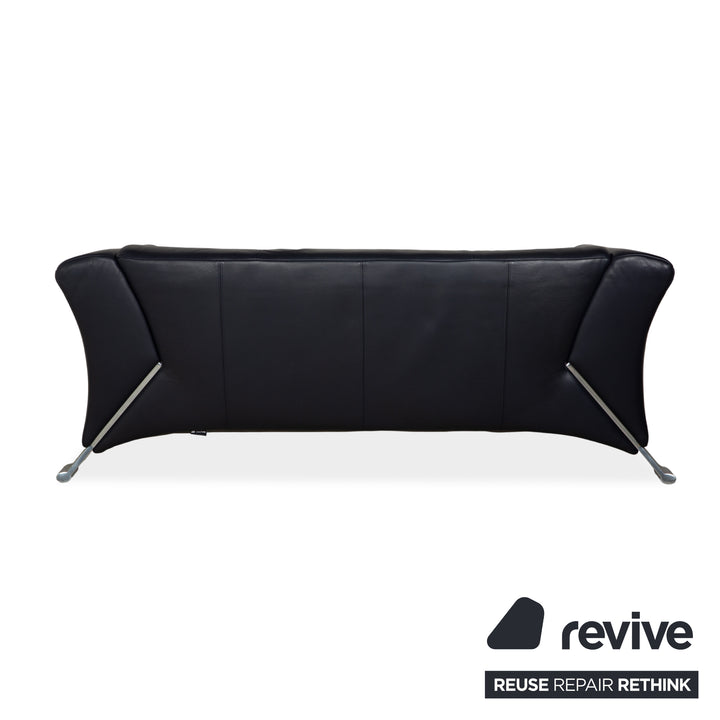 Canapé deux places Rolf Benz 322 bleu foncé