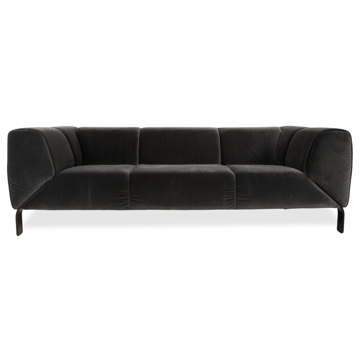 Rolf Benz 323 Stoff Dreisitzer Grau Sofa Couch