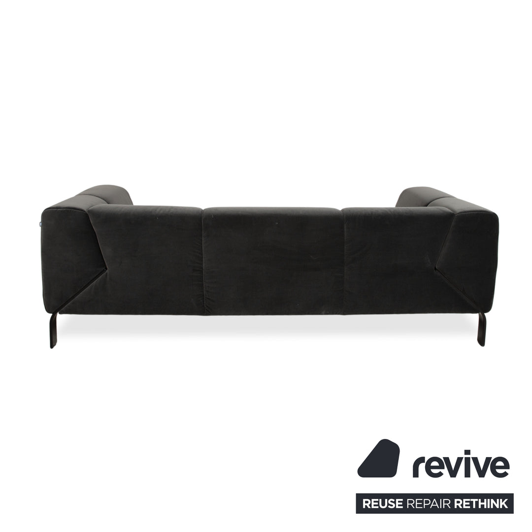 Rolf Benz 323 Tissu Canapé Trois Places Gris