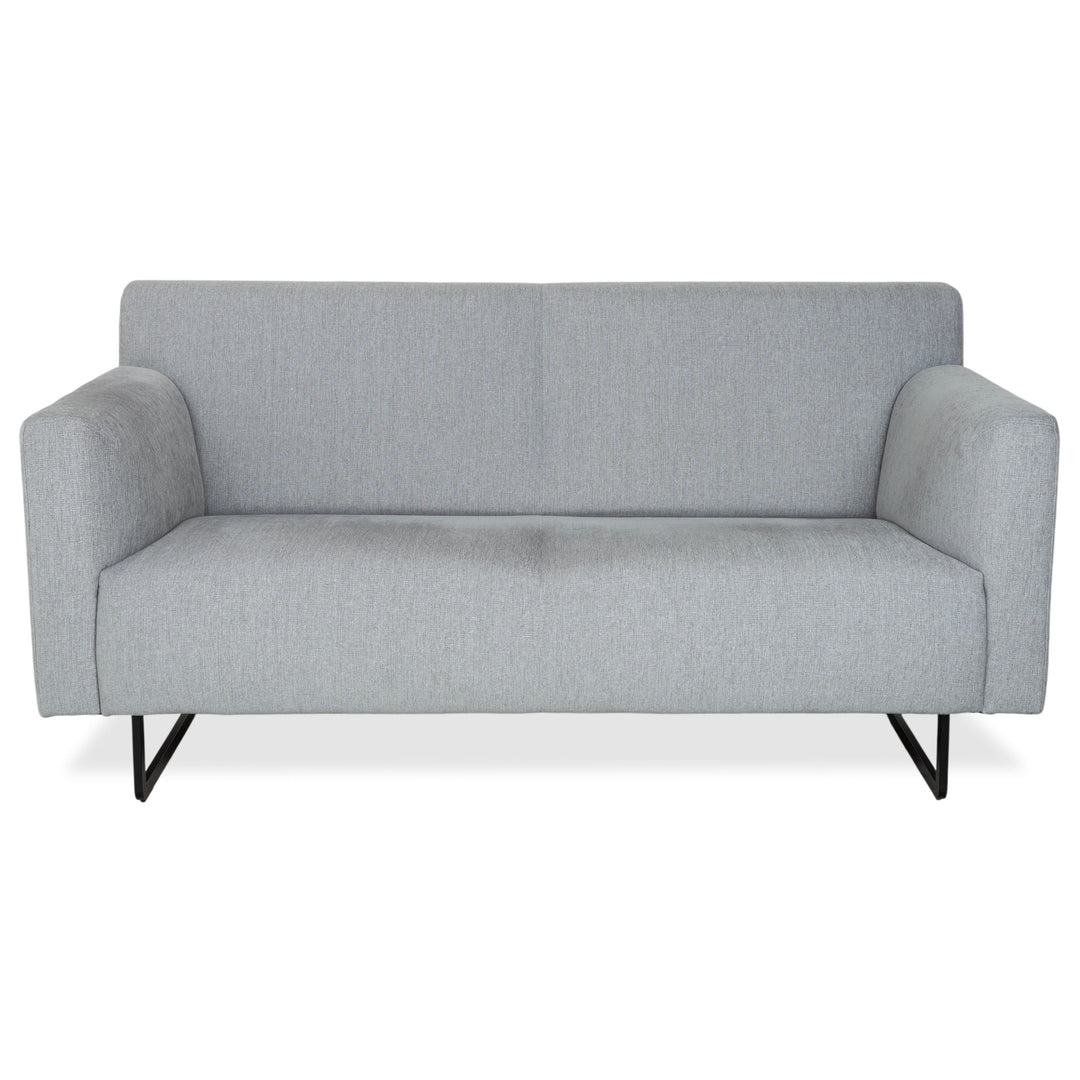 Canapé Rolf Benz 328 en tissu trois places gris clair