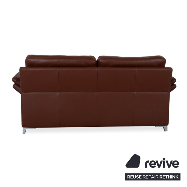 Rolf Benz 3300 Dreisitzer Leder Sofa Braun Couch