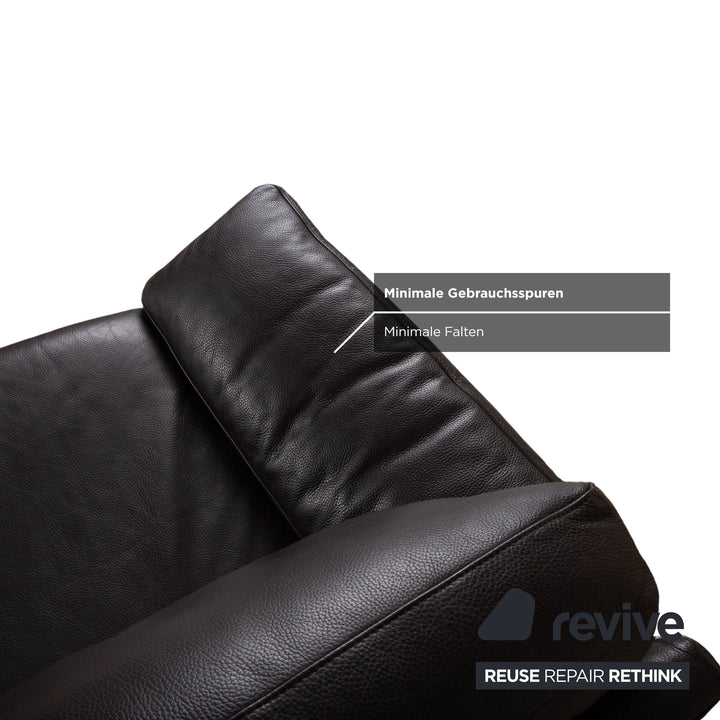 Rolf Benz 3300 Sofa Set Leather Two-Seater Three-Seater Brown Sofa Couch