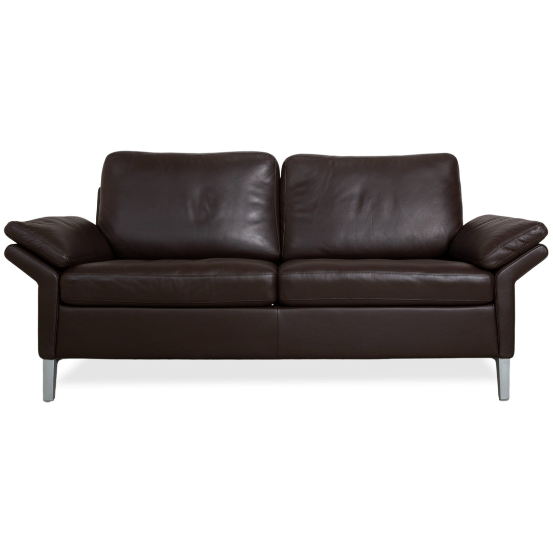 Rolf Benz 3300 Leder Dreisitzer Braun Mokka Sofa Couch