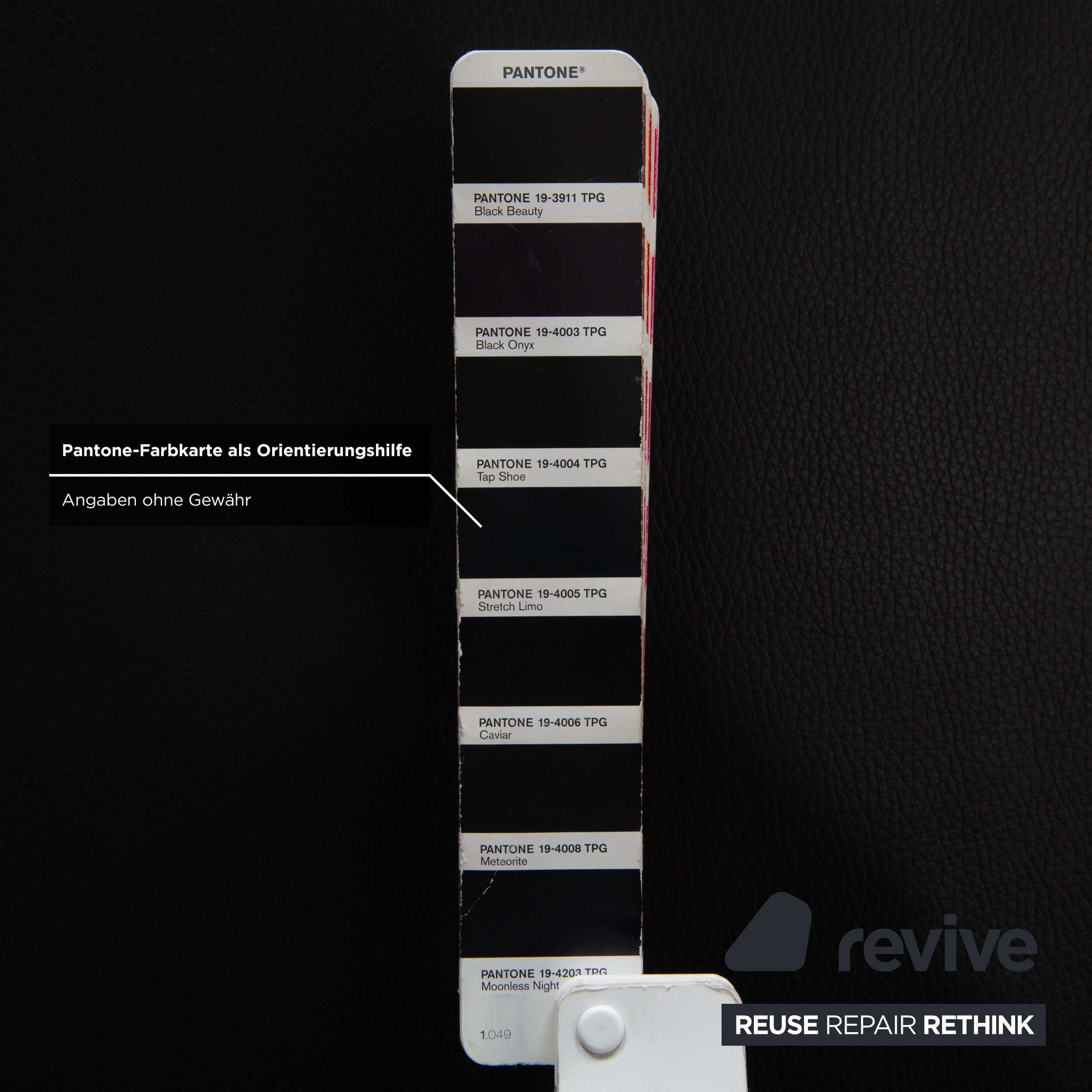 Rolf Benz 3300 Leder Dreisitzer Schwarz Sofa Couch