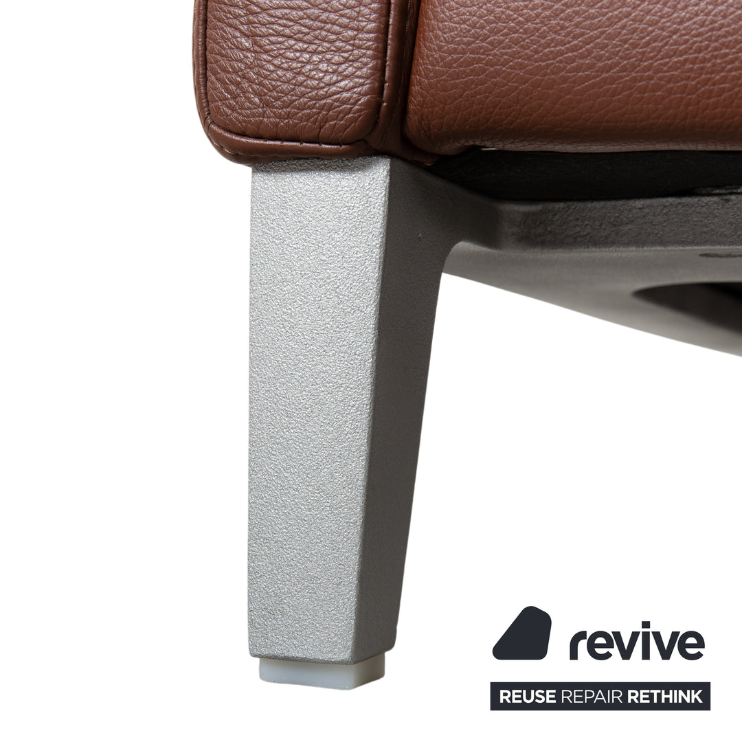 Rolf Benz 3300 Leather Armchair Brown