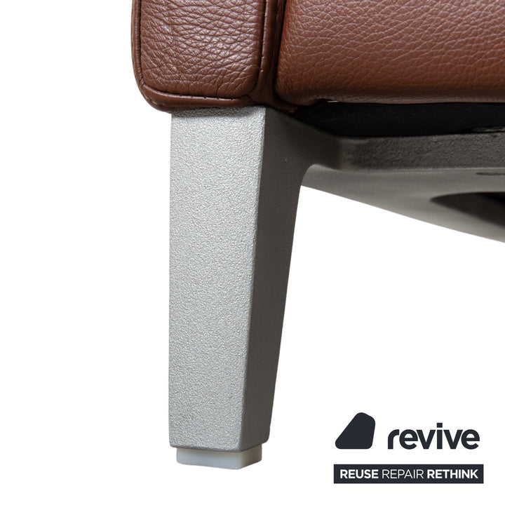 Rolf Benz 3300 Leather Armchair Brown