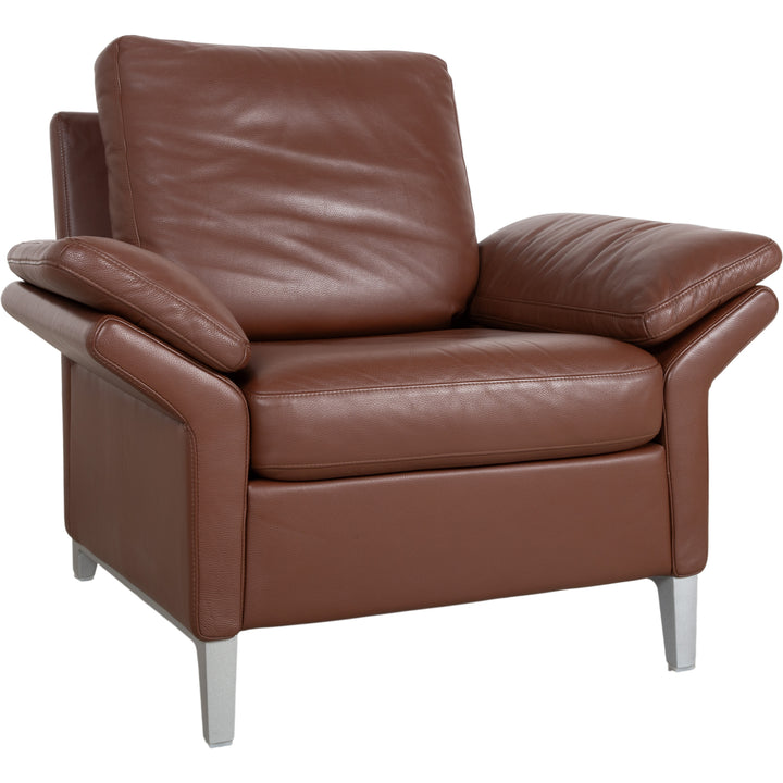 Rolf Benz 3300 Leather Armchair Brown