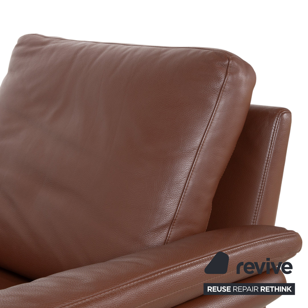 Rolf Benz 3300 Leather Armchair Brown
