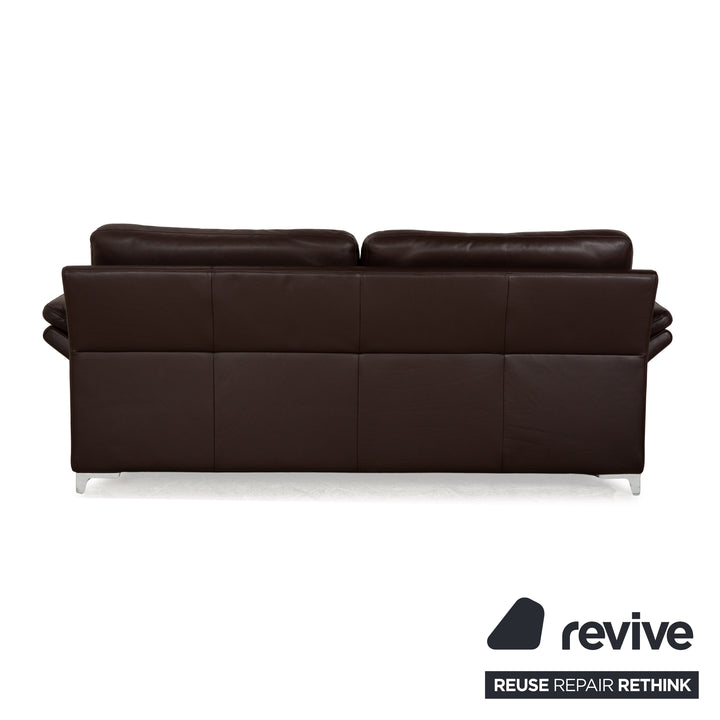 Rolf Benz 3300 Leder Sofa Garnitur Braun Dreisitzer Zweisitzer Couch