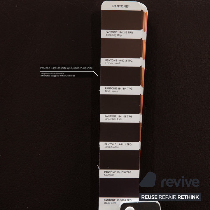 Rolf Benz 3300 Leather Sofa Set Brown Three-Seater Two-Seater Couch