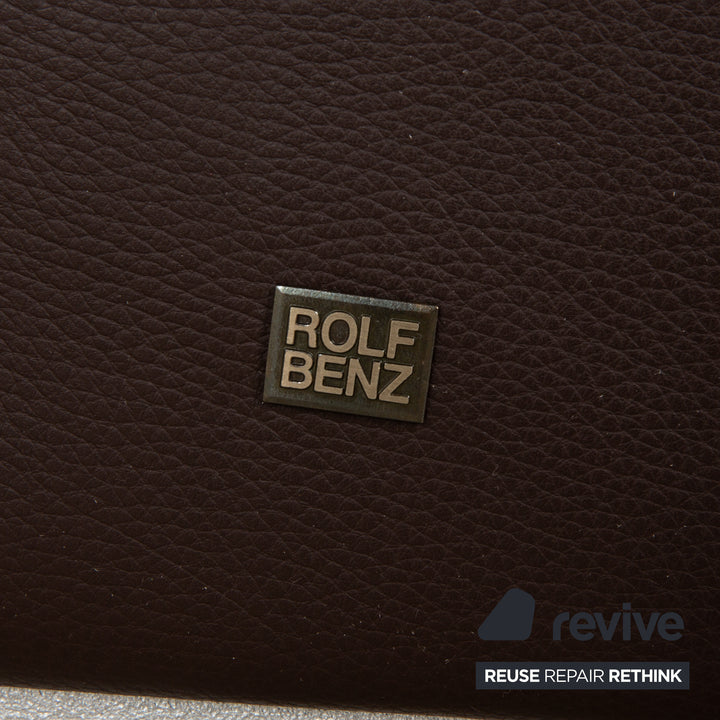 Rolf Benz 3300 Leather Sofa Set Brown Three-Seater Two-Seater Couch